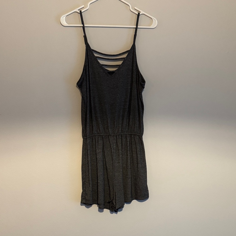 Mossimo Gray Romper